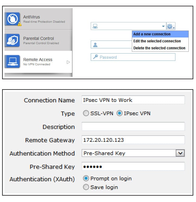 IPsec VPN with FortiClient 2